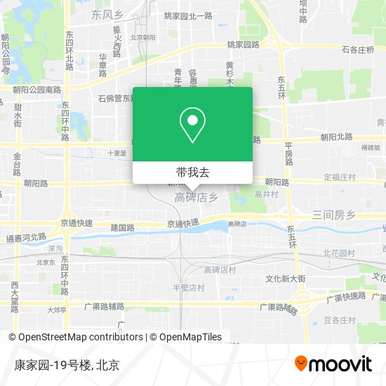 康家园-19号楼地图