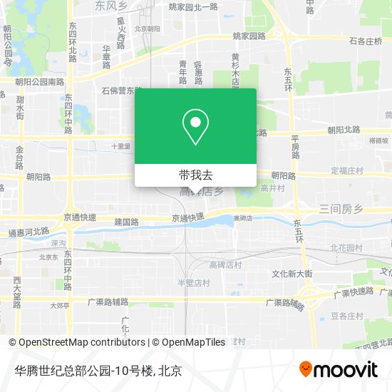 华腾世纪总部公园-10号楼地图