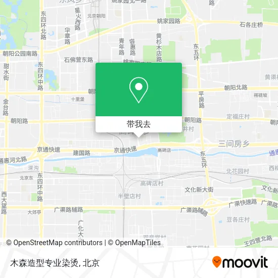 木森造型专业染烫地图