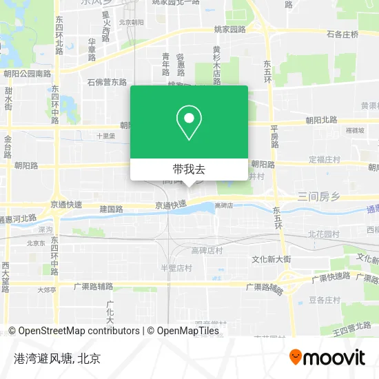 港湾避风塘地图