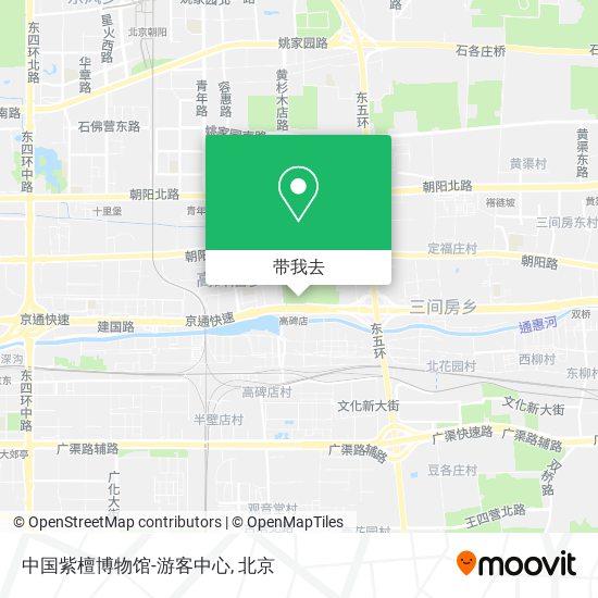 中国紫檀博物馆-游客中心地图