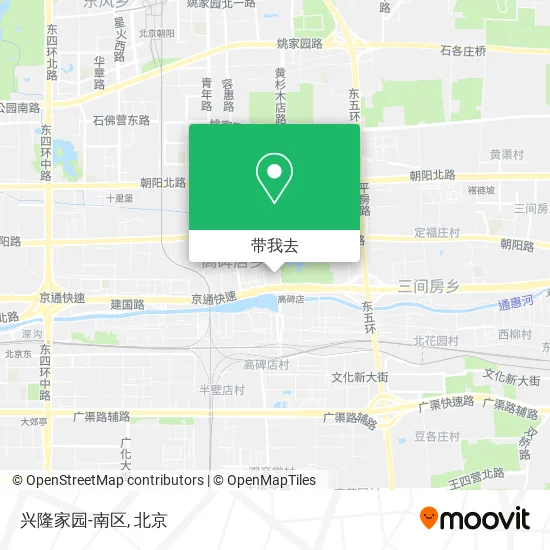 兴隆家园-南区地图