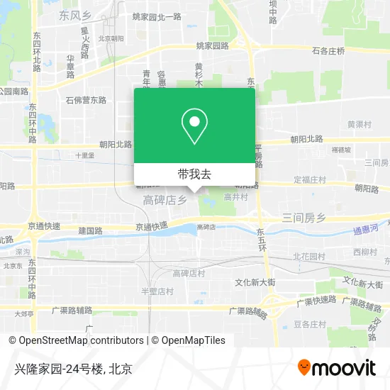 兴隆家园-24号楼地图
