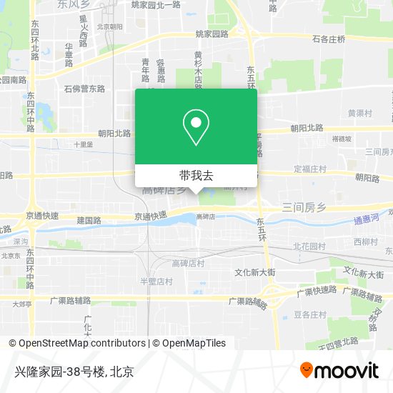 兴隆家园-38号楼地图