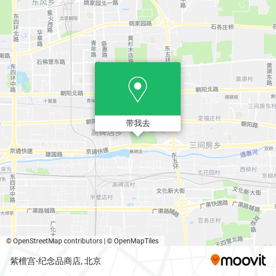 紫檀宫-纪念品商店地图