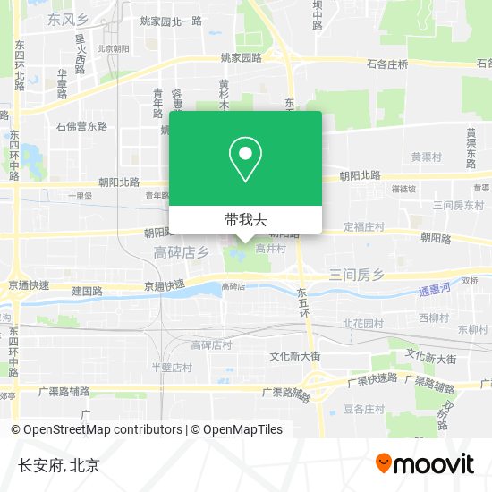长安府地图