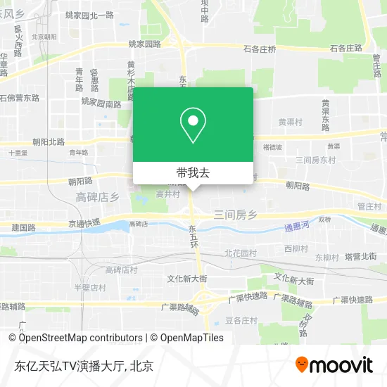 东亿天弘TV演播大厅地图