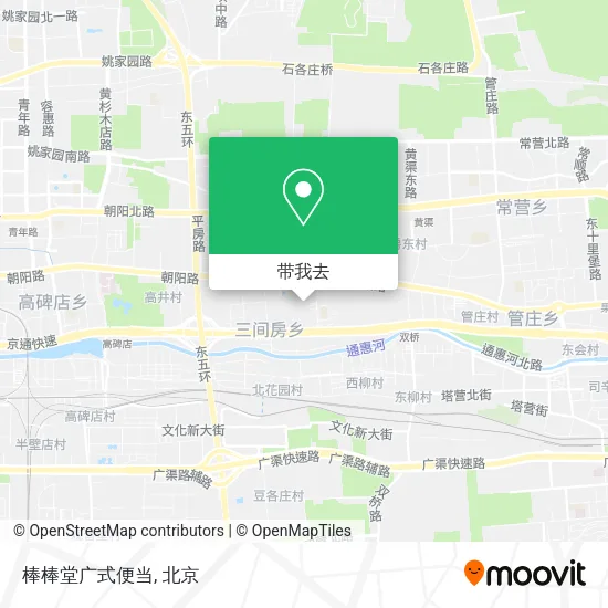 棒棒堂广式便当地图