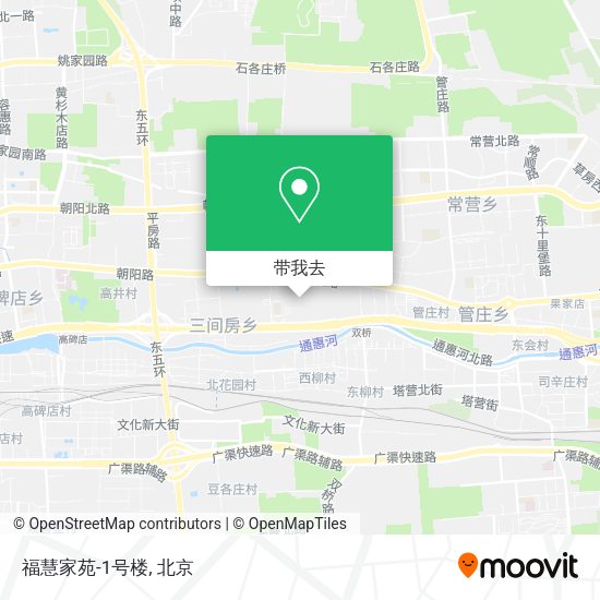 福慧家苑-1号楼地图