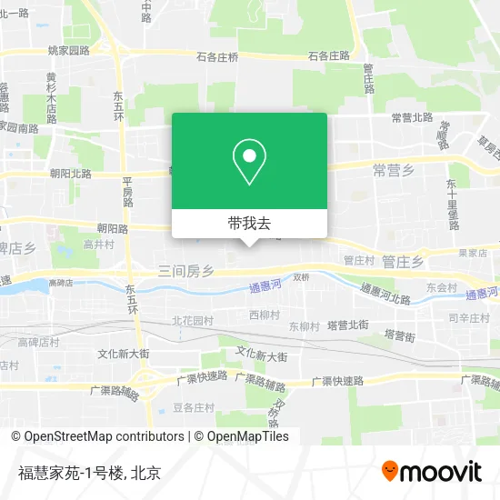 福慧家苑-1号楼地图