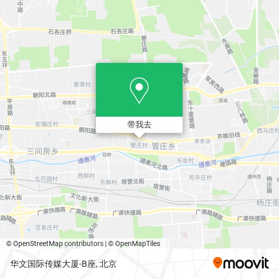 华文国际传媒大厦-B座地图
