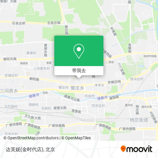达芙妮(金时代店)地图