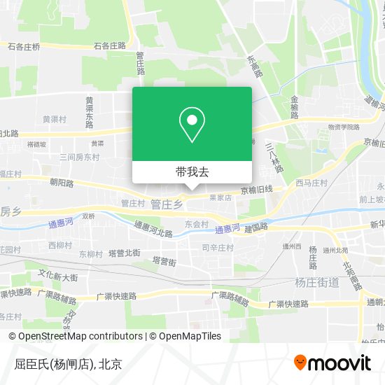 屈臣氏(杨闸店)地图