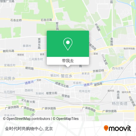 金时代时尚购物中心地图