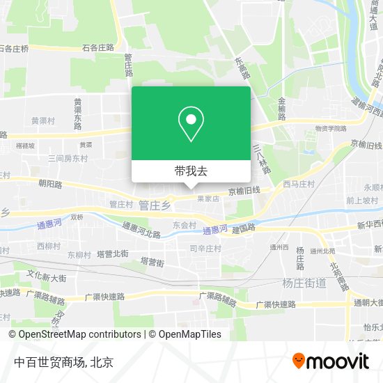 中百世贸商场地图