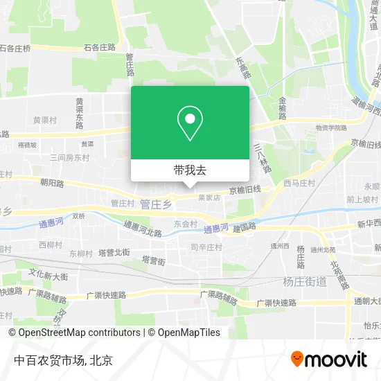 中百农贸市场地图