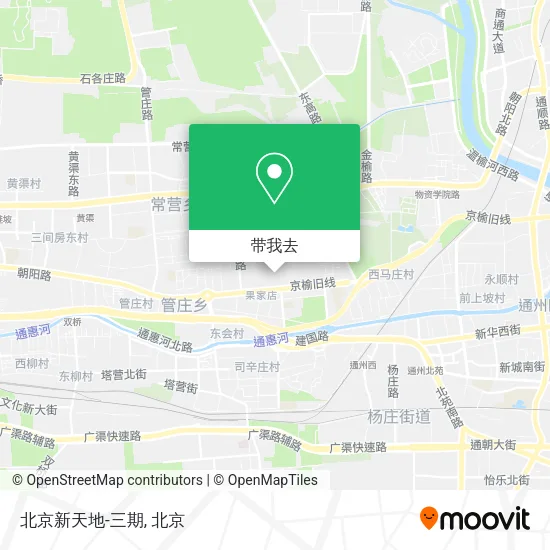 北京新天地-三期地图