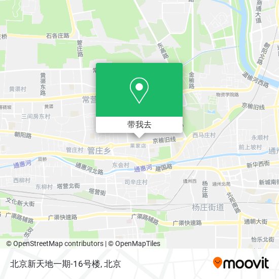 北京新天地一期-16号楼地图