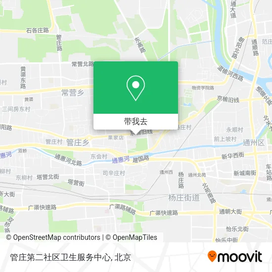 管庄第二社区卫生服务中心地图