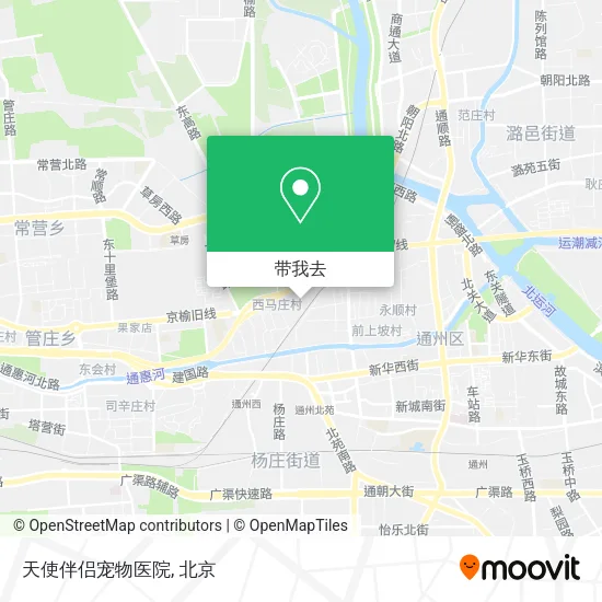 天使伴侣宠物医院地图