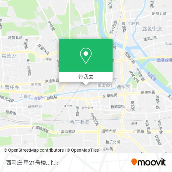 西马庄-甲21号楼地图