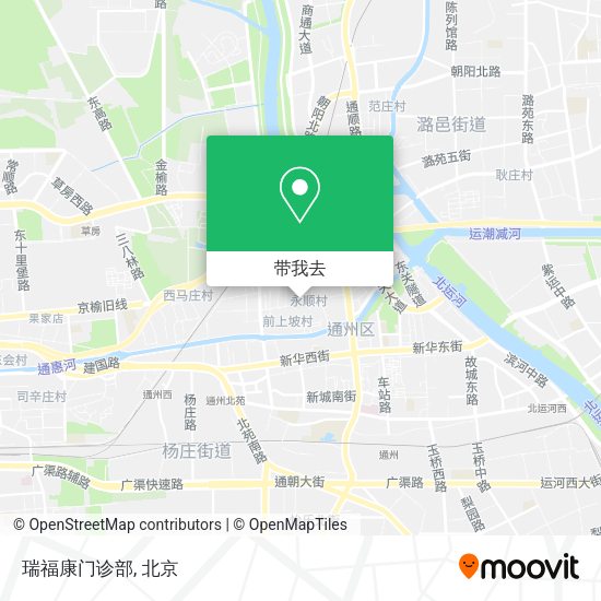 瑞福康门诊部地图
