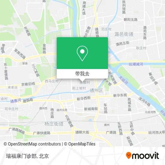 瑞福康门诊部地图