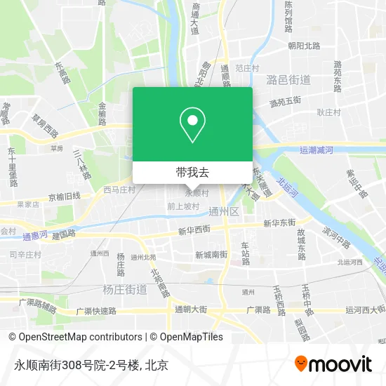 永顺南街308号院-2号楼地图