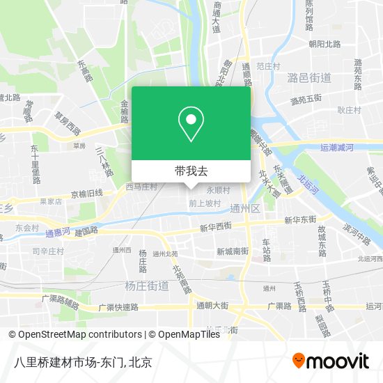 八里桥建材市场-东门地图