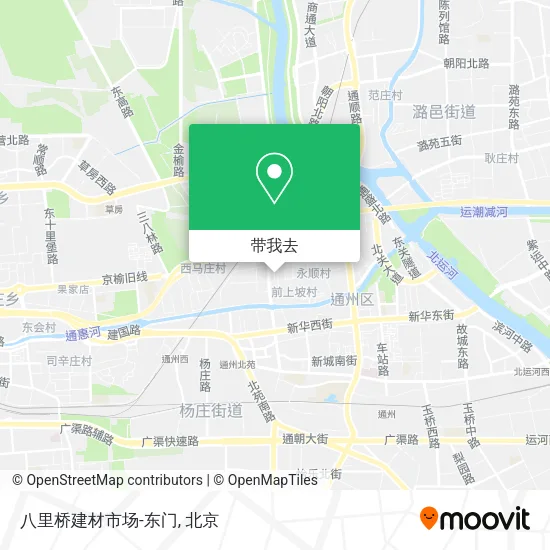 八里桥建材市场-东门地图