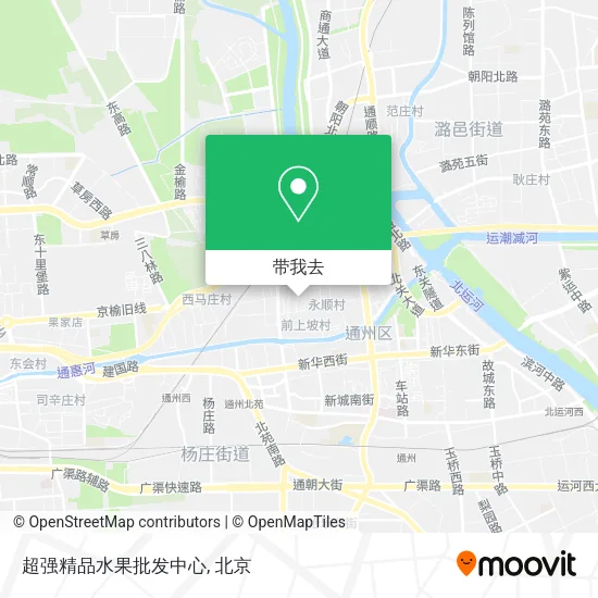 超强精品水果批发中心地图