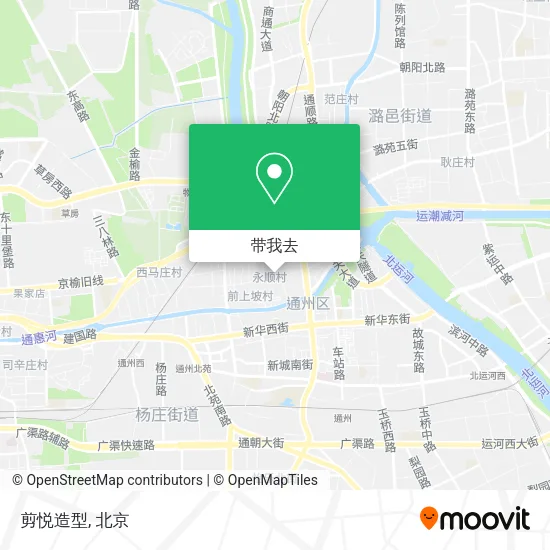 剪悦造型地图