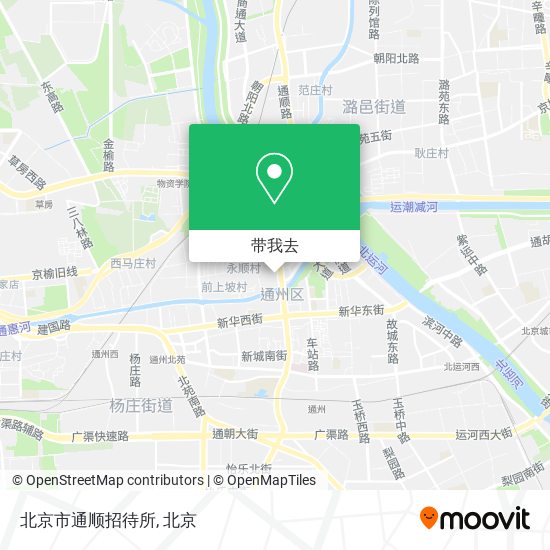 北京市通顺招待所地图