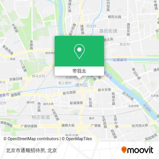 北京市通顺招待所地图