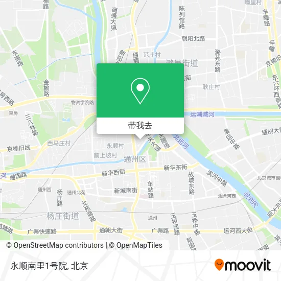 永顺南里1号院地图