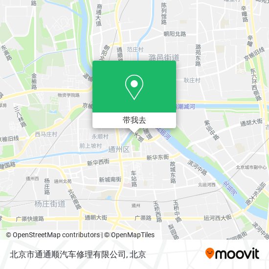 北京市通通顺汽车修理有限公司地图
