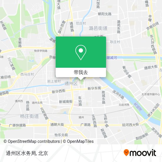 通州区水务局地图