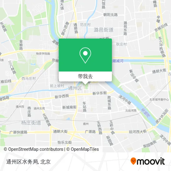 通州区水务局地图