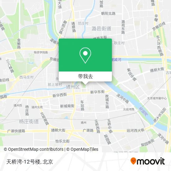 天桥湾-12号楼地图