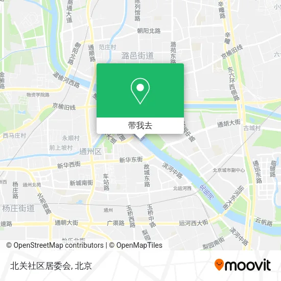 北关社区居委会地图