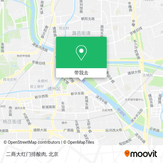 二商大红门排酸肉地图