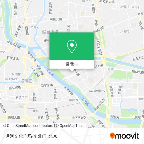运河文化广场-东北门地图