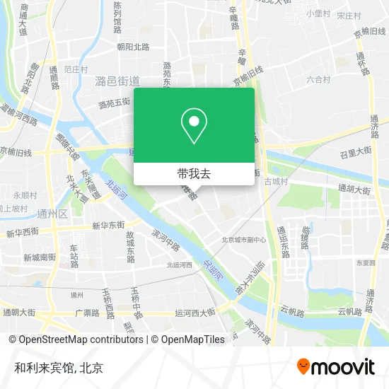 和利来宾馆地图