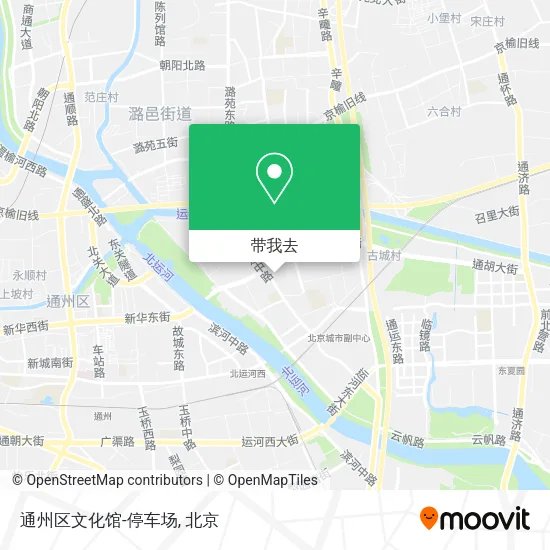 通州区文化馆-停车场地图