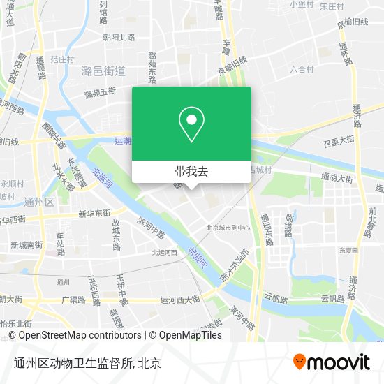 通州区动物卫生监督所地图