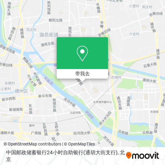 中国邮政储蓄银行24小时自助银行(通胡大街支行)地图