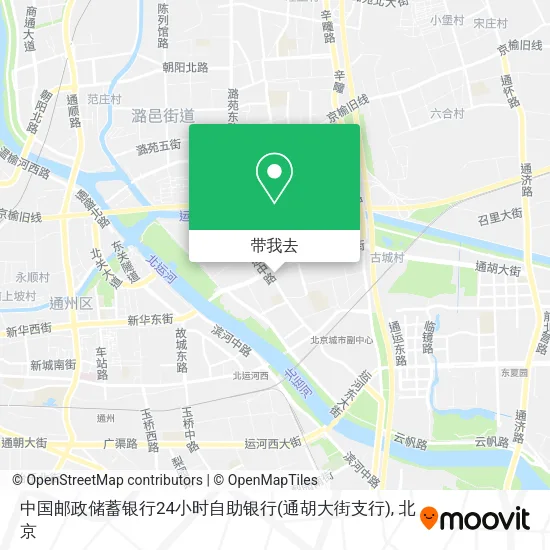 中国邮政储蓄银行24小时自助银行(通胡大街支行)地图