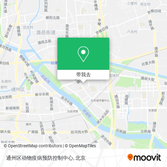 通州区动物疫病预防控制中心地图