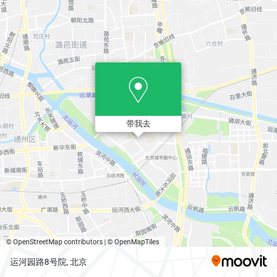 运河园路8号院地图
