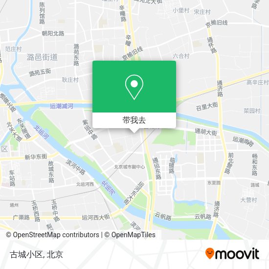 古城小区地图